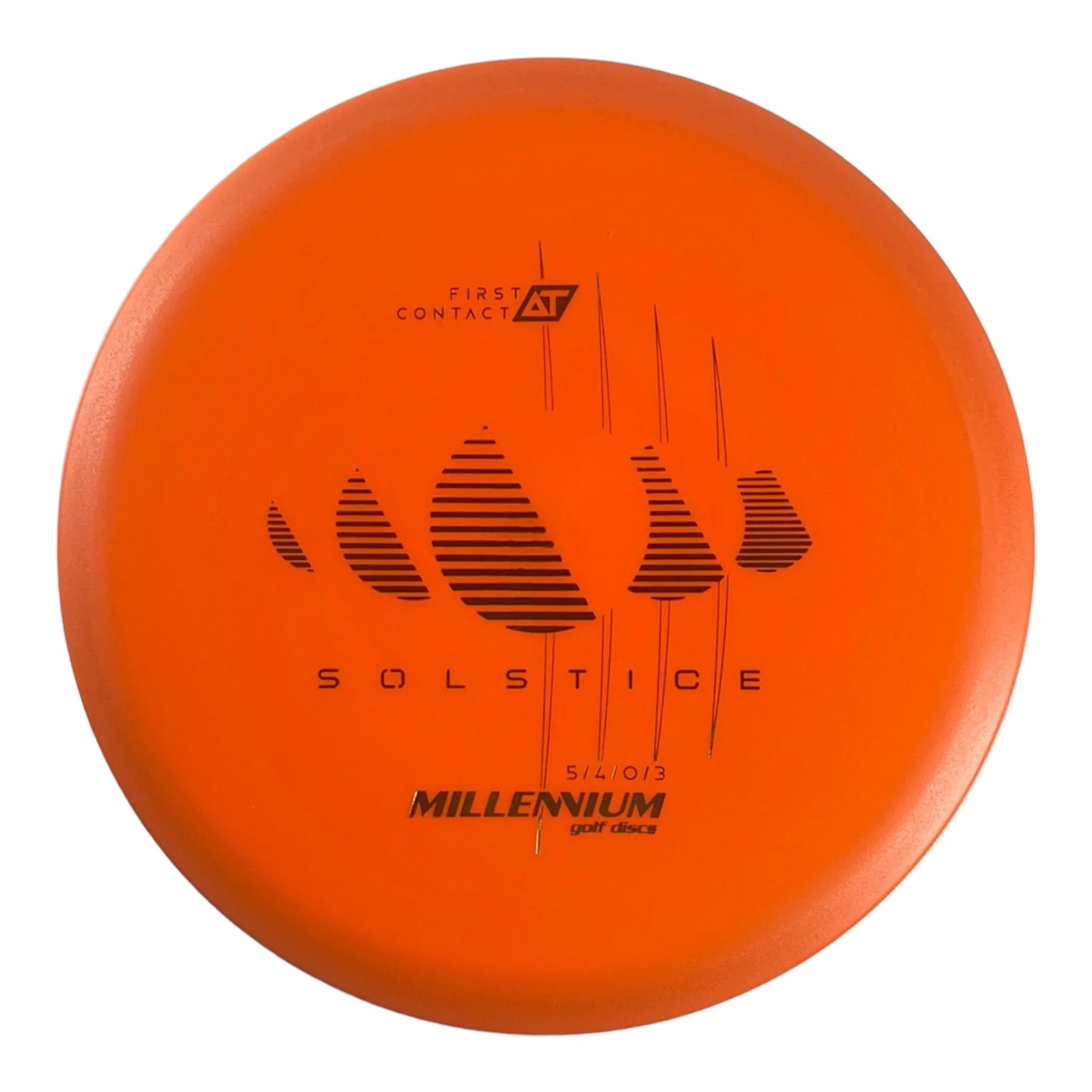 Millennium Golf Discs Solstice | Delta - T | Orange/Green 180g Disc Golf