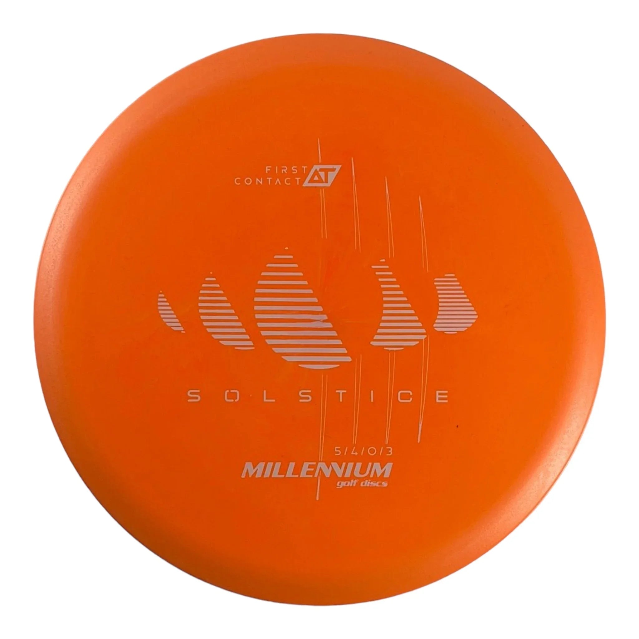 Millennium Golf Discs Solstice | Delta - T | Orange/White 175 - 176g Disc Golf