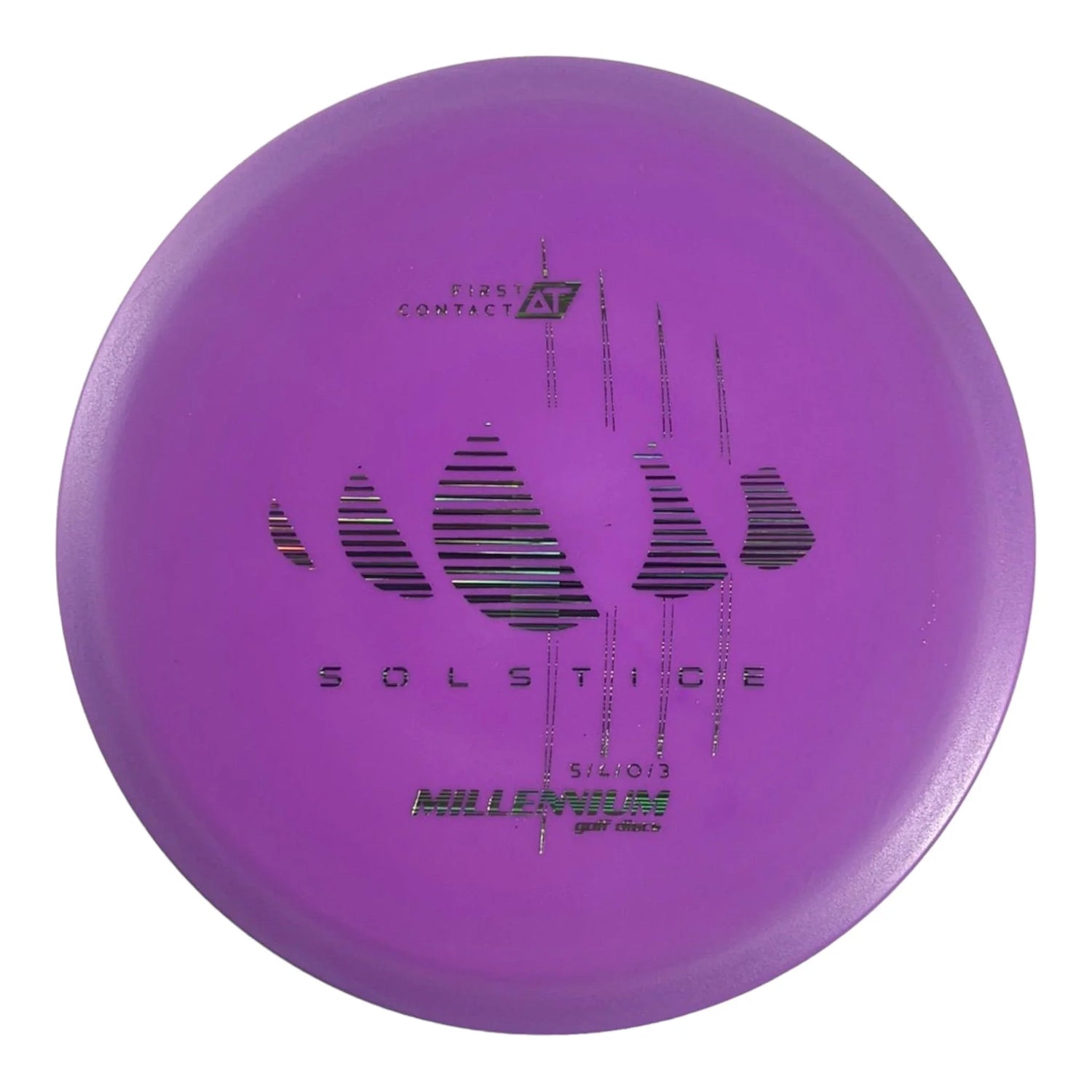Millennium Golf Discs Solstice | Delta - T | Purple/Green 180g Disc Golf