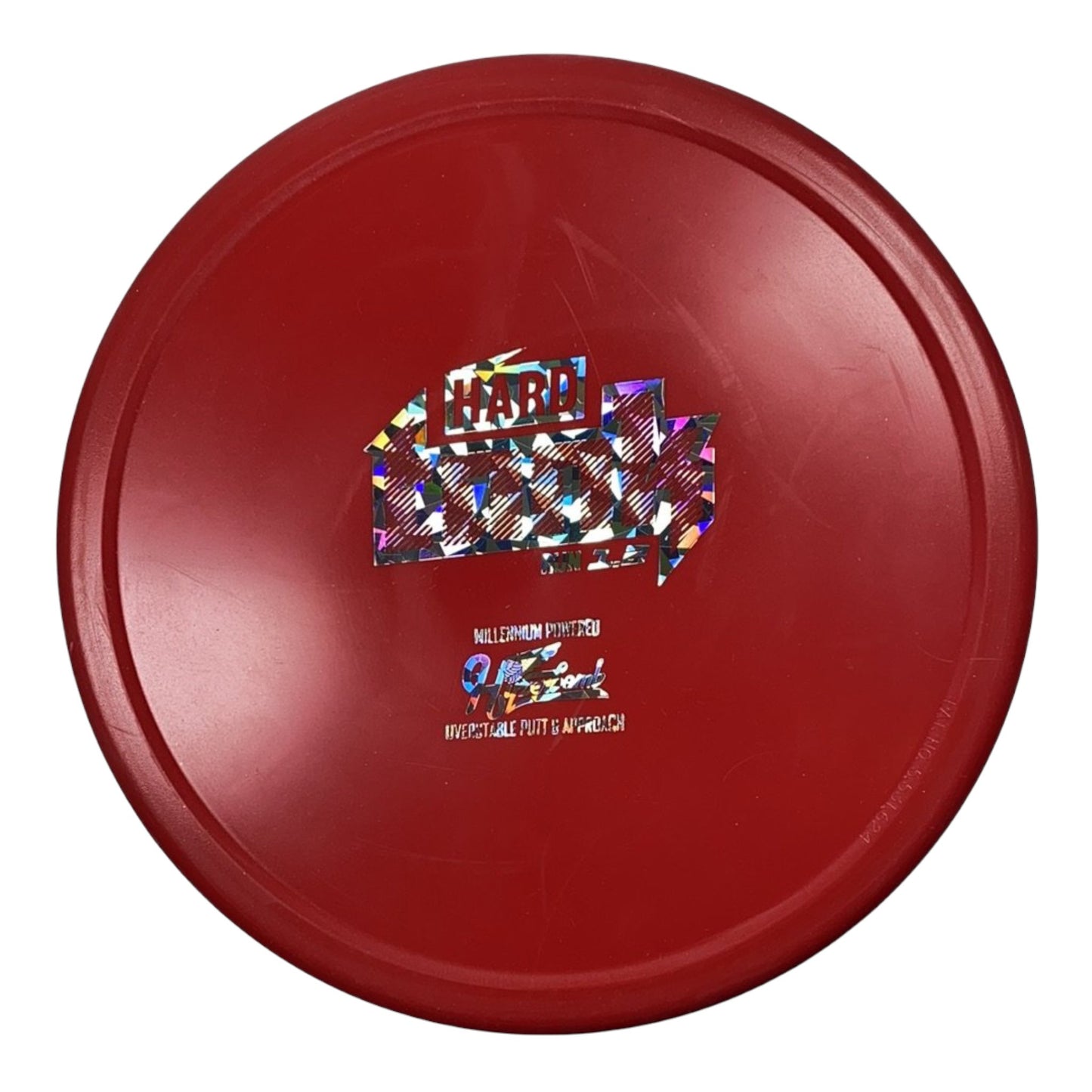 Millennium Golf Discs Tank | Base Hard | Red/Holo 169g Disc Golf