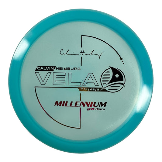 Millennium Golf Discs Vela | Quantum | Blue/Sunset 163-164g (Calvin Heimburg) Disc Golf