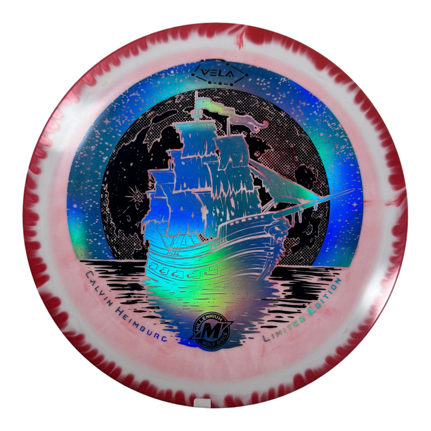 Millennium Golf Discs Vela | Sirius Helio | Red/Blue Holo 173g (Calvin Heimburg) Disc Golf