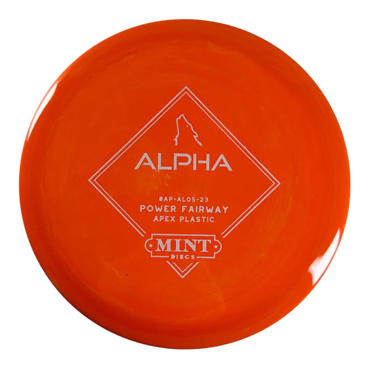 Mint Discs Alpha | Apex | Orange/White 175g Disc Golf