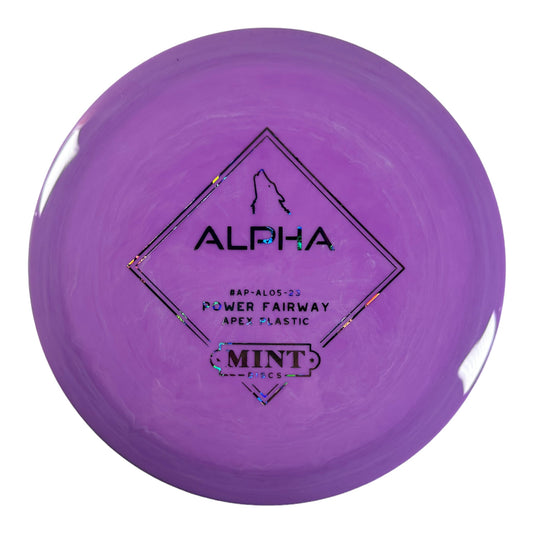 Mint Discs Alpha | Apex | Purple/Holo 174g Disc Golf