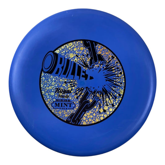 Mint Discs Bullet | Medium Royal | Blue/Gold 174g Disc Golf