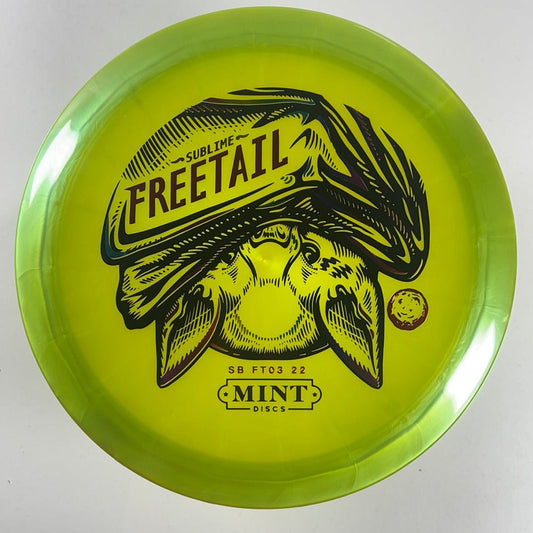 Mint Discs Freetail | Sublime | Green/Rainbow 175g Disc Golf