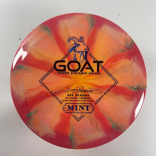 Mint Discs Goat | Swirly Apex | Red/Blue 172g (Des Reading) Disc Golf