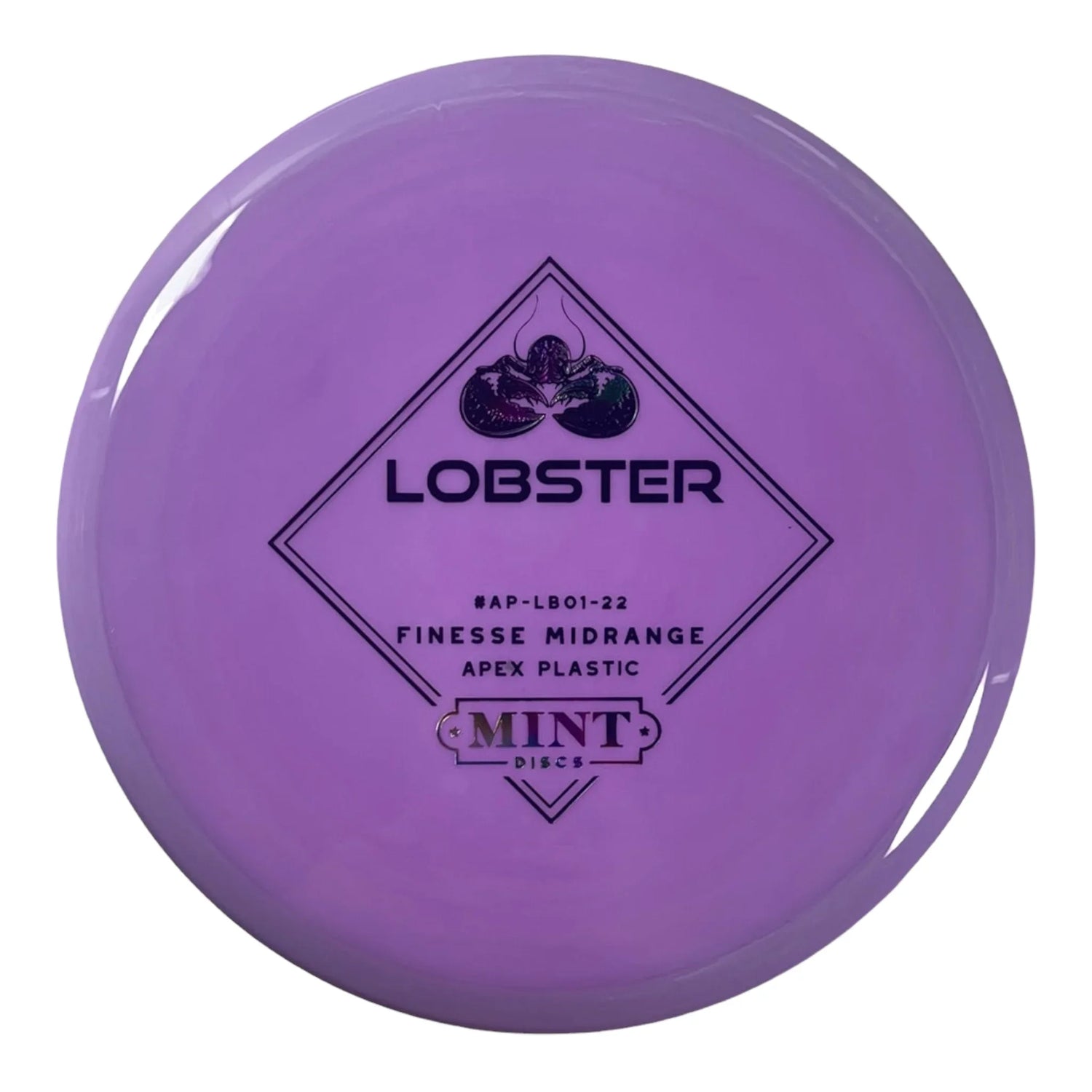 Mint Discs Lobster | Apex | Purple/Rainbow 174g Disc Golf