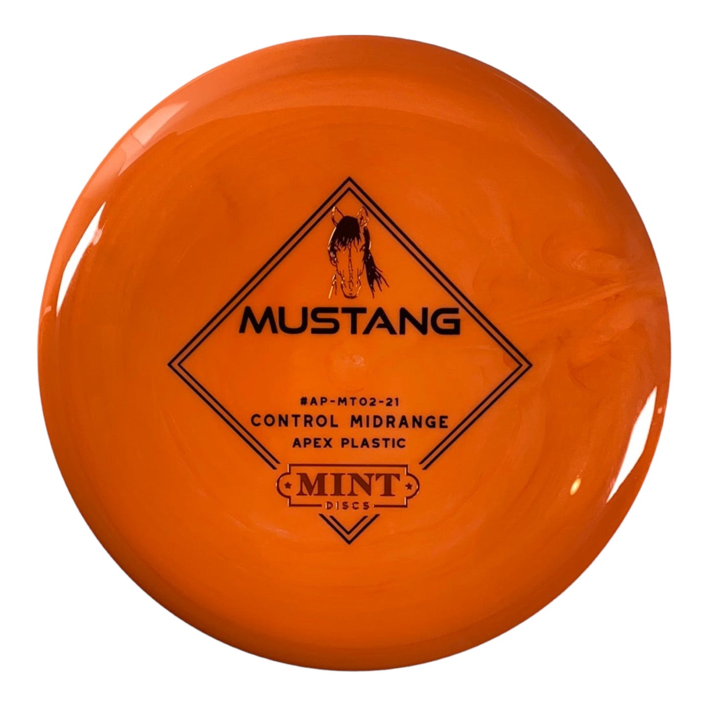 Mint Discs Mustang | Apex | Orange/Black/Bronze 177g Disc Golf