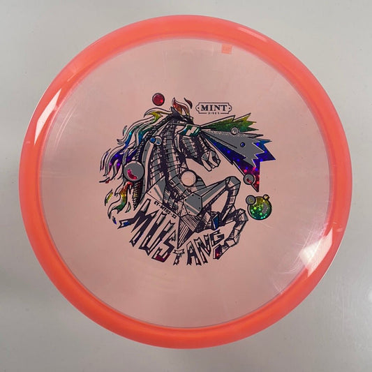 Mint Discs Mustang | Eternal | Pink/Rainbow 175g Disc Golf