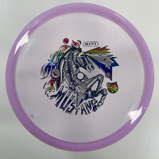 Mint Discs Mustang | Eternal | Purple/Rainbow 174g Disc Golf