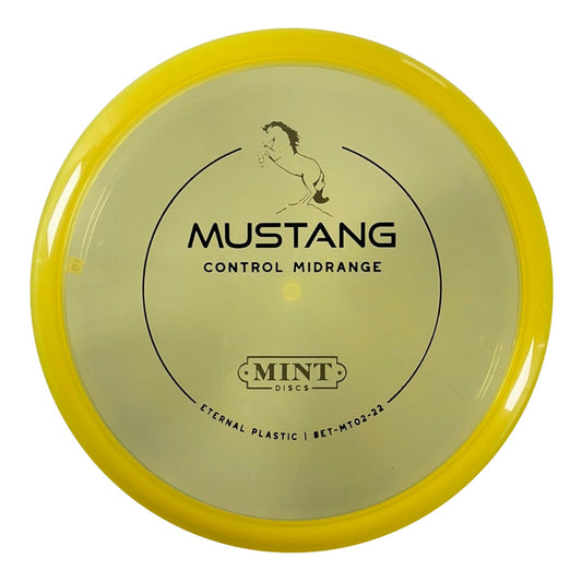 Mint Discs Mustang | Eternal | Yellow/Gold 173g Disc Golf