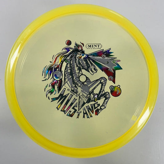 Mint Discs Mustang | Eternal | Yellow/Rainbow 173g Disc Golf