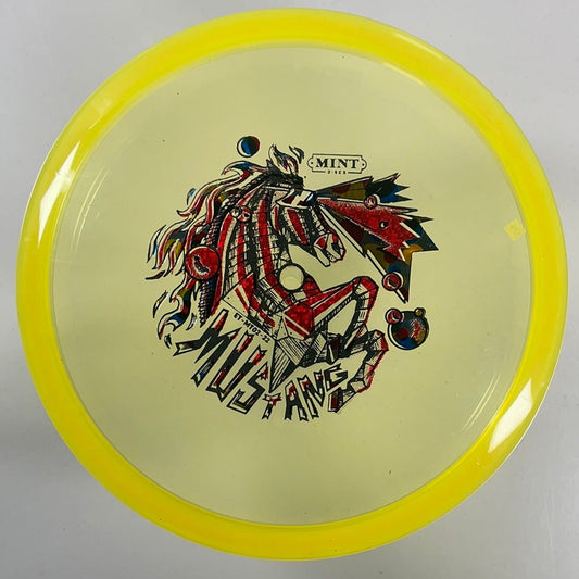 Mint Discs Mustang | Eternal | Yellow/Red 173g Disc Golf
