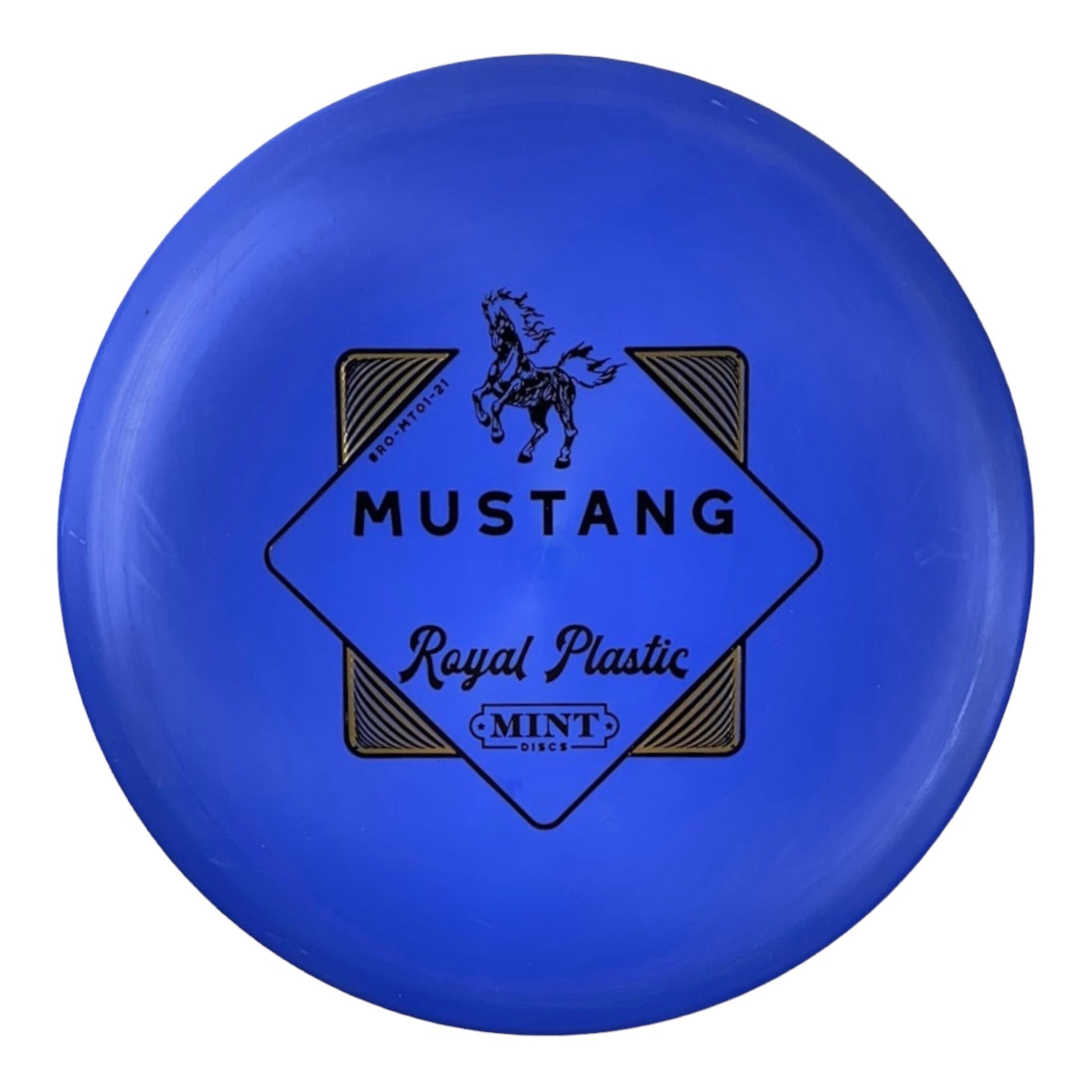 Mint Discs Mustang | Royal | Blue/Gold 167g Disc Golf