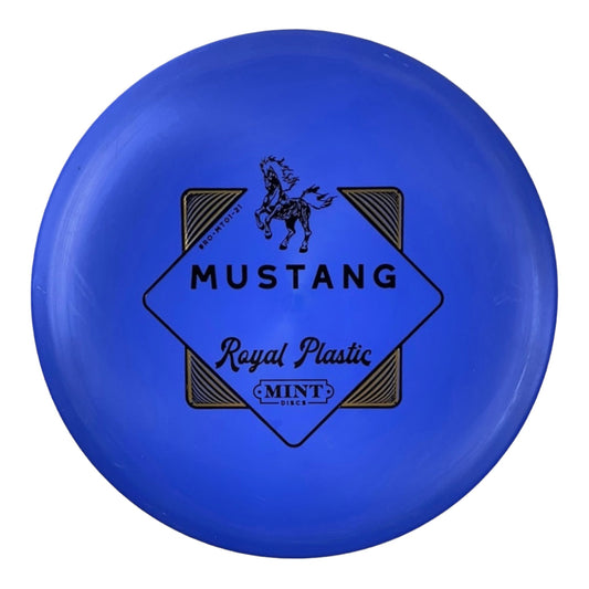 Mint Discs Mustang | Royal | Blue/Gold 167g Disc Golf