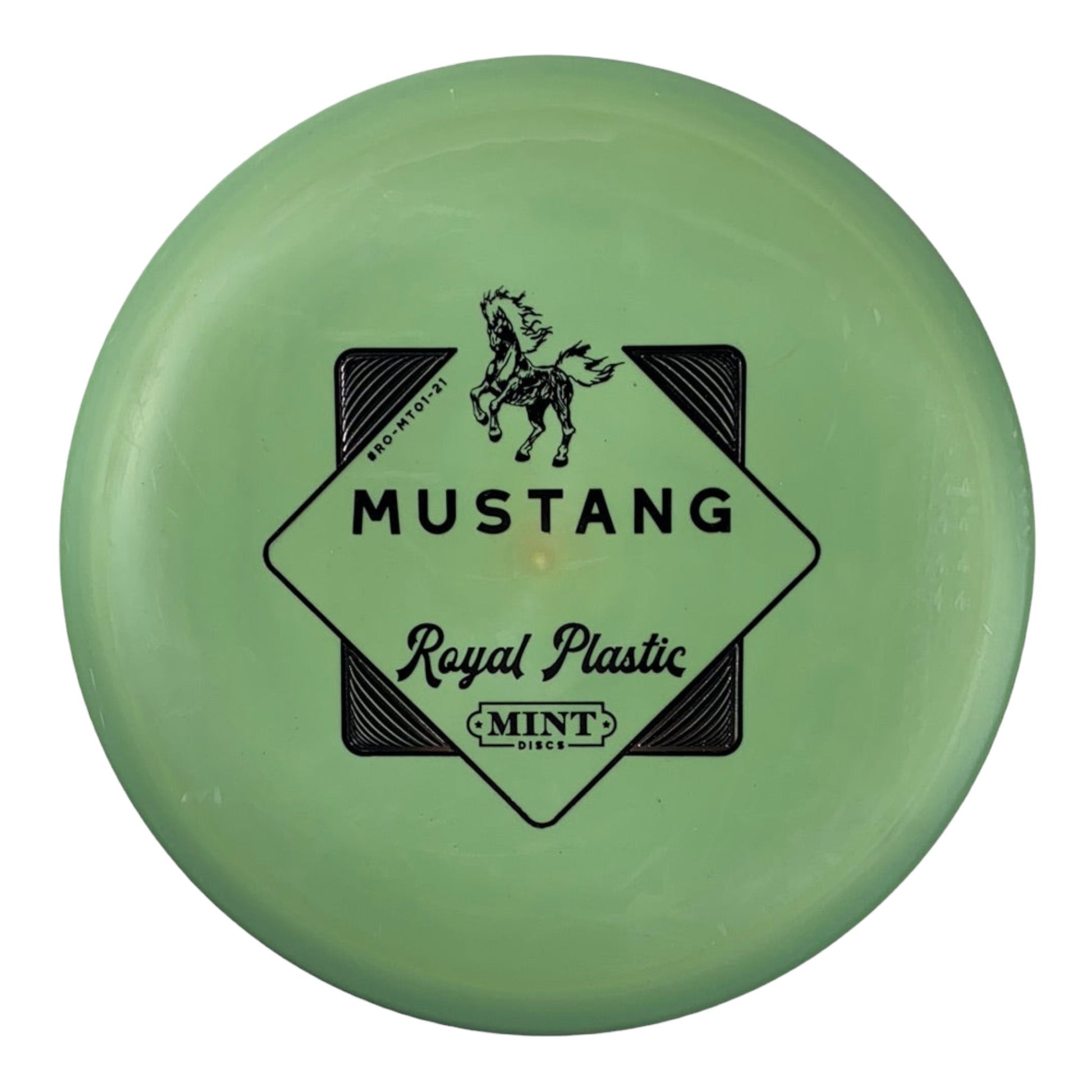 Mint Discs Mustang | Royal | Green/Grey 176g Disc Golf
