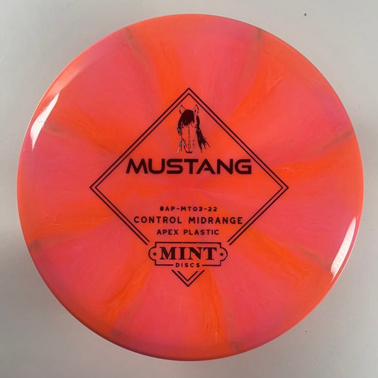 Mint Discs Mustang | Swirly Apex | Pink/Blue 174g Disc Golf