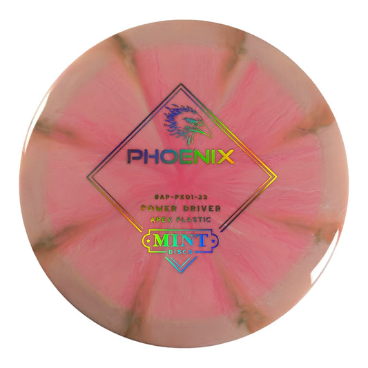 Mint Discs Phoenix | Swirly Apex | Pink/Gold 174g Disc Golf