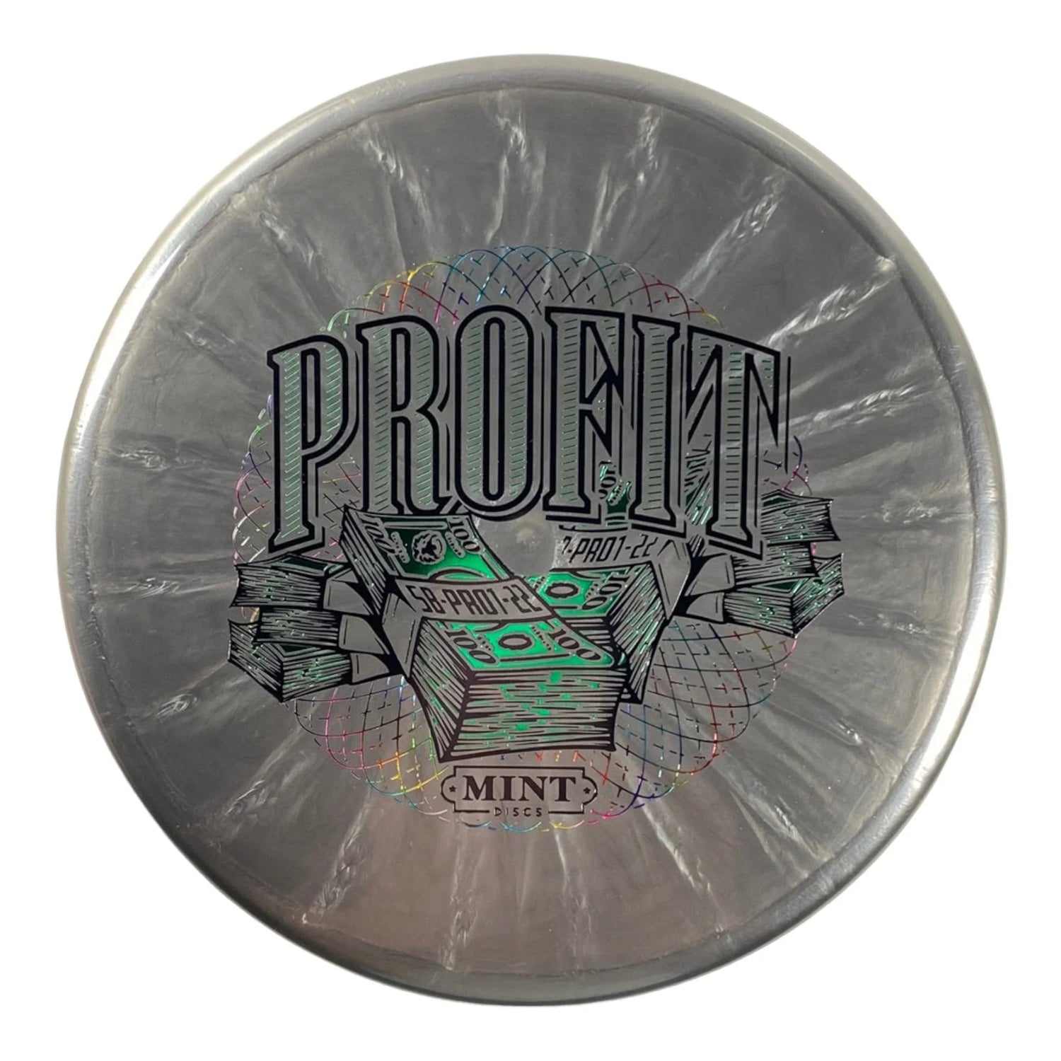 Mint Discs Profit | Sublime | Grey/Rainbow 167g Disc Golf