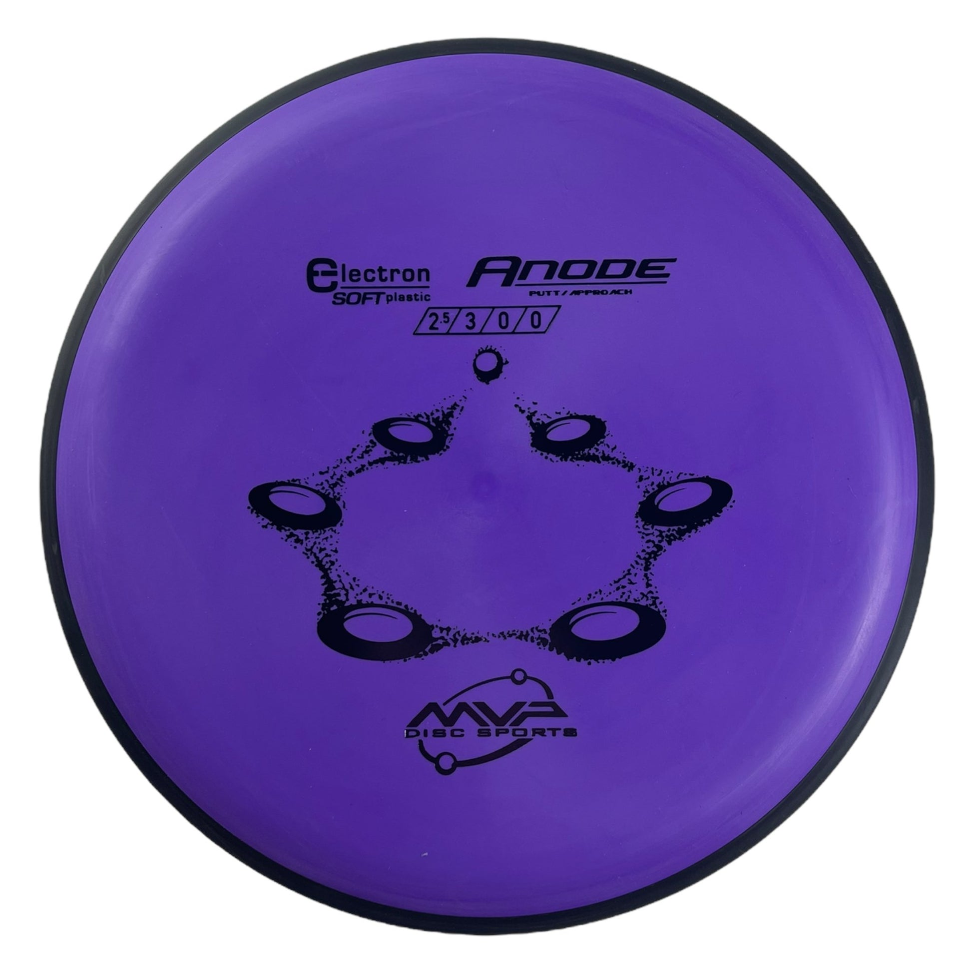 MVP Disc Sports Anode | Electron Soft | Purple 167-174g Disc Golf