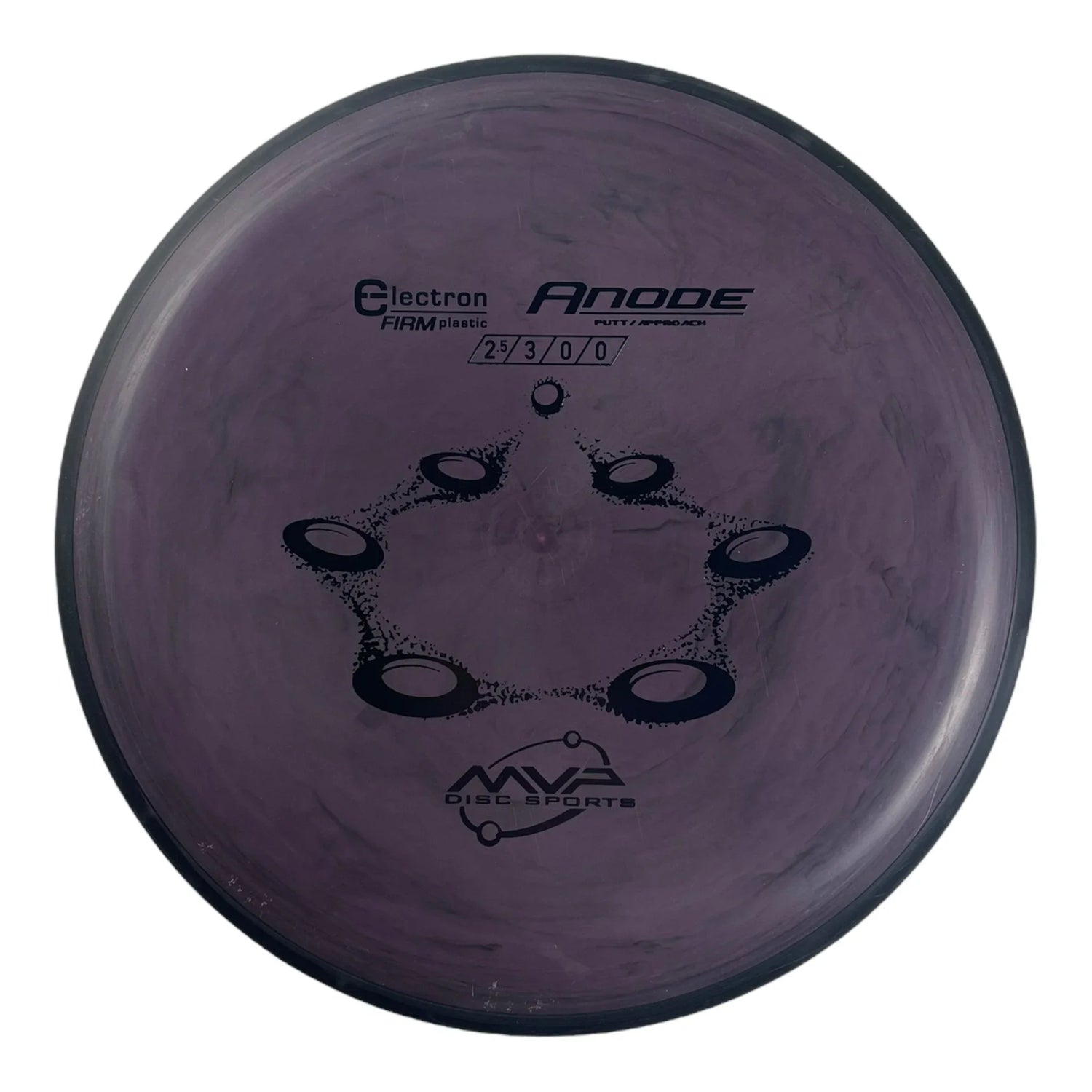 MVP Disc Sports Anode | Electron Firm | Grey/Black 174g Disc Golf