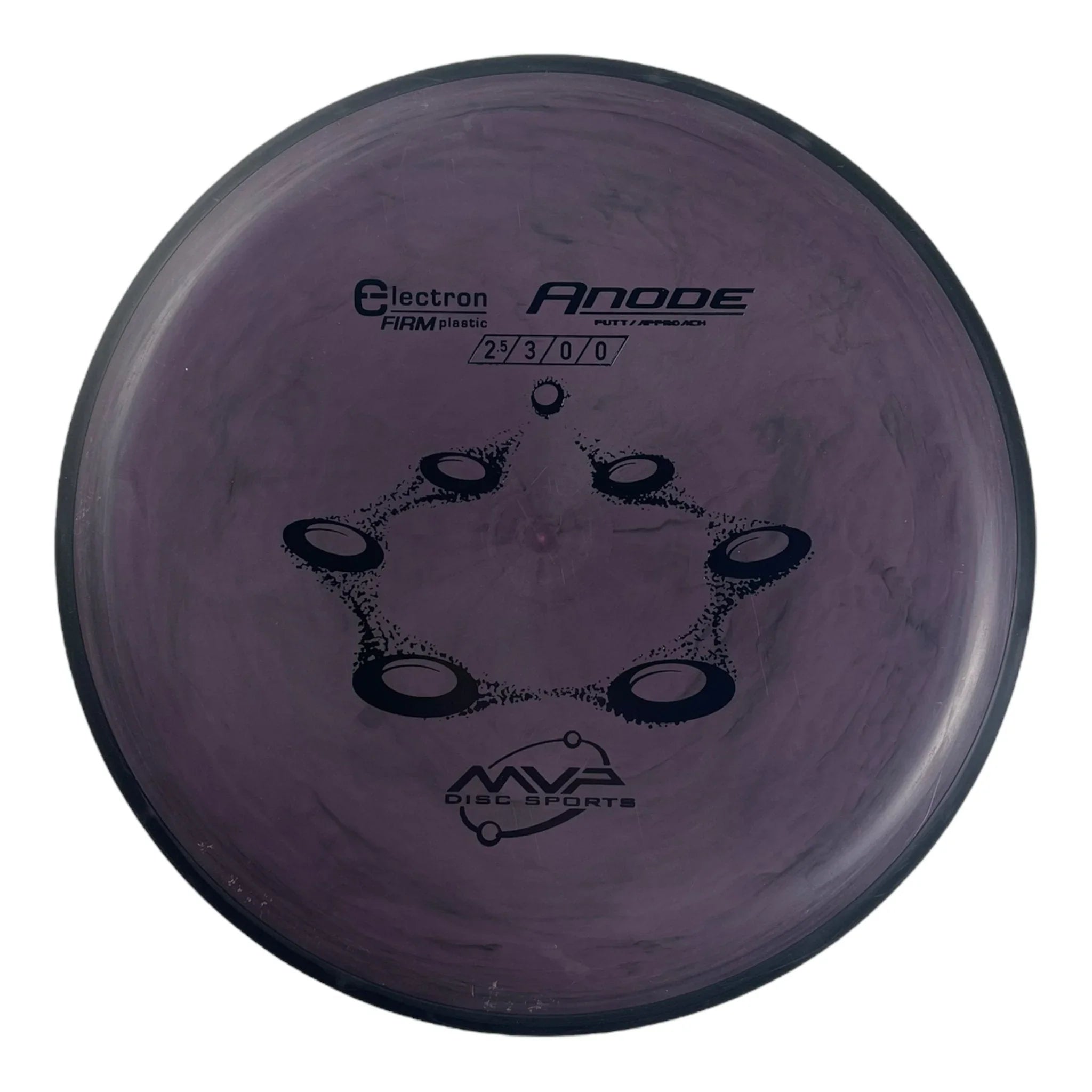 MVP Disc Sports Anode | Electron Firm | Grey/Black 174g Disc Golf