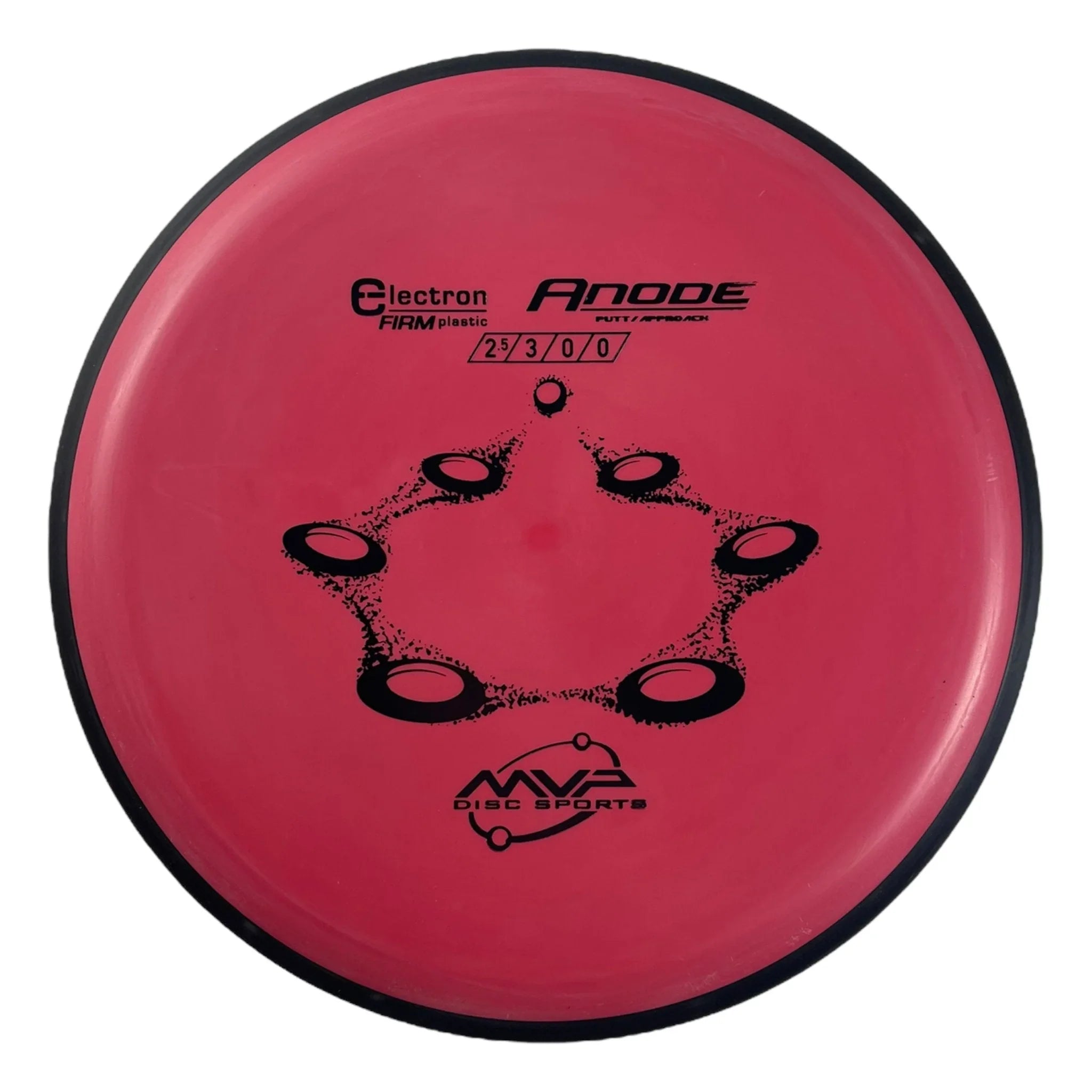 MVP Disc Sports Anode | Electron Firm | Red/Black 173g Disc Golf