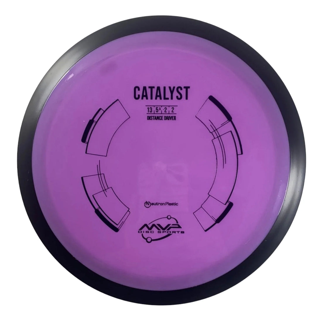 MVP Disc Sports Catalyst | Neutron | Purple/Black 173g Disc Golf
