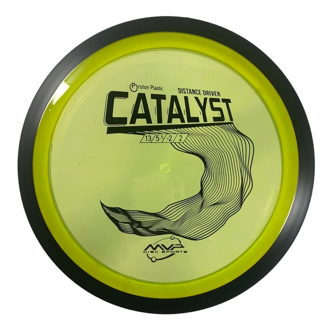 MVP Disc Sports Catalyst | Proton | Yellow/Black 172g Disc Golf