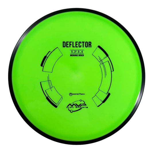 MVP Disc Sports Deflector | Neutron | Green/Black 172g Disc Golf