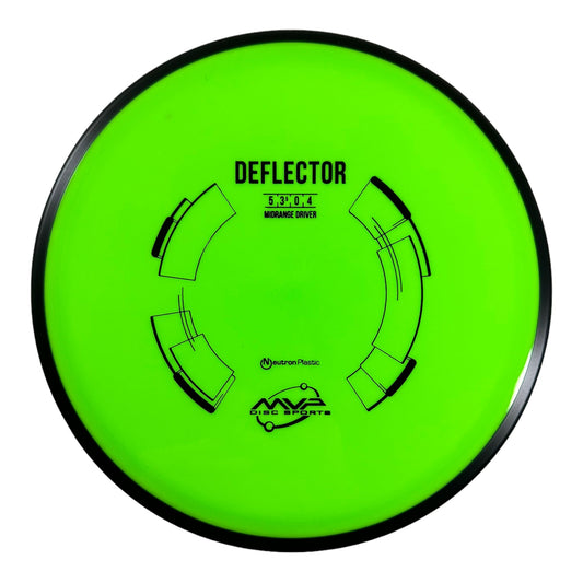 MVP Disc Sports Deflector | Neutron | Green/Black 178g Disc Golf