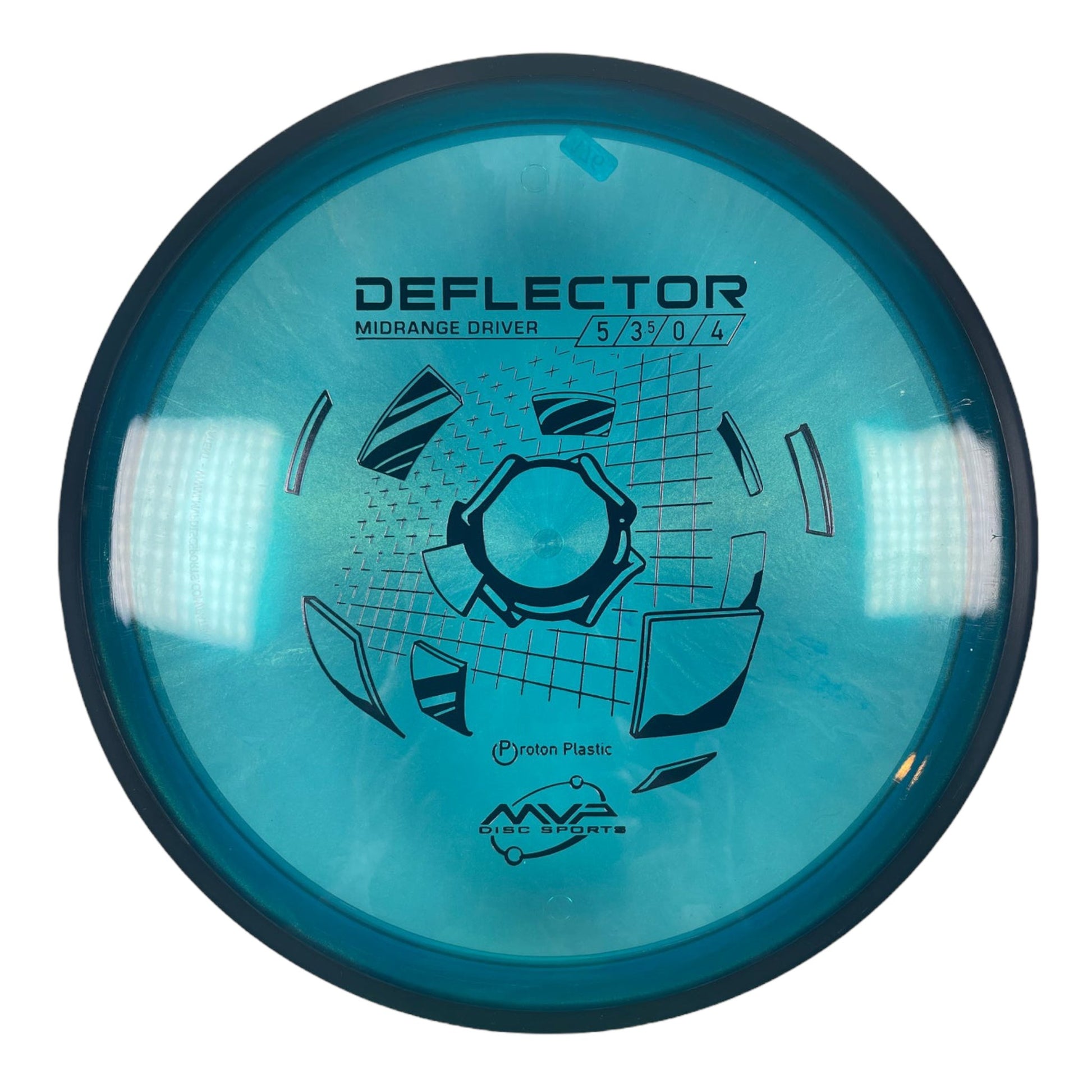 MVP Disc Sports Deflector | Proton | Blue/Black Disc Golf