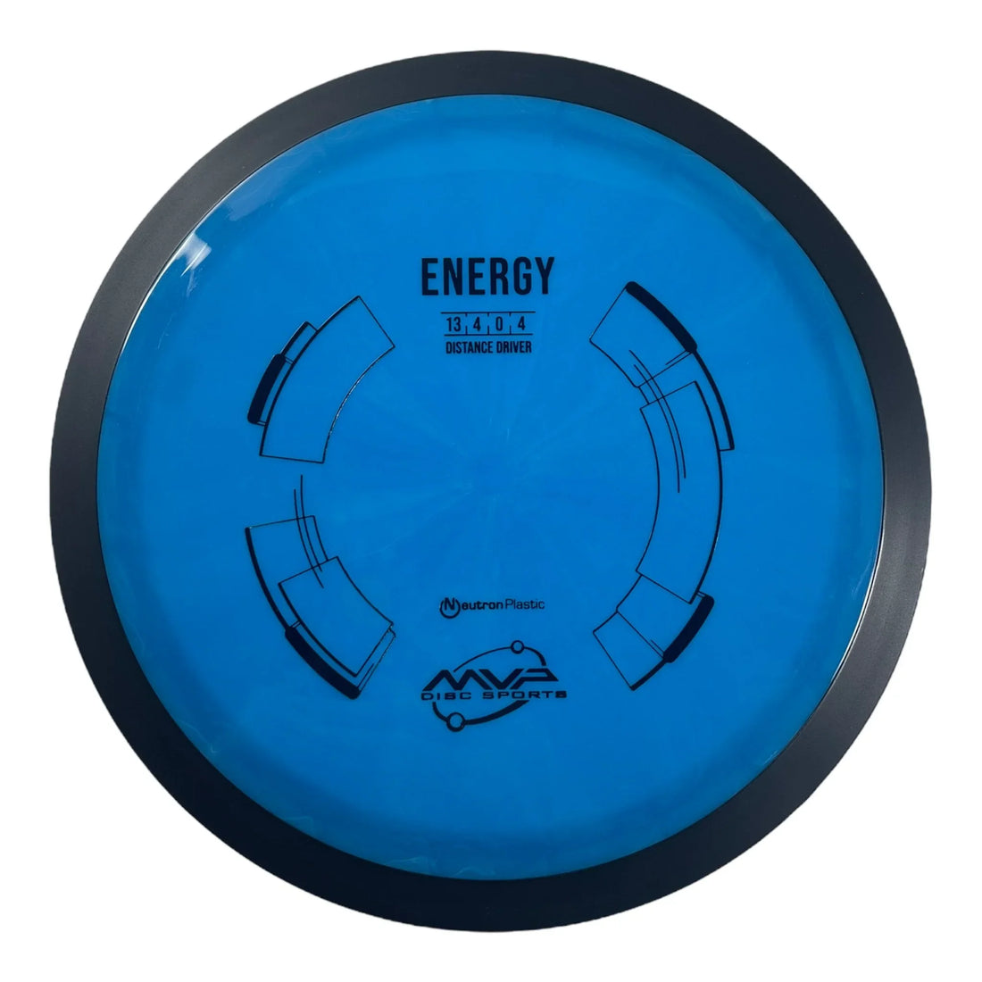 MVP Disc Sports Energy | Neutron | Blue/Black 167g Disc Golf
