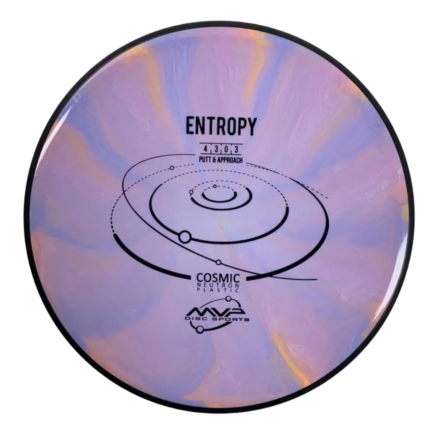 MVP Disc Sports Entropy | Cosmic Neutron | Purple 175g Disc Golf