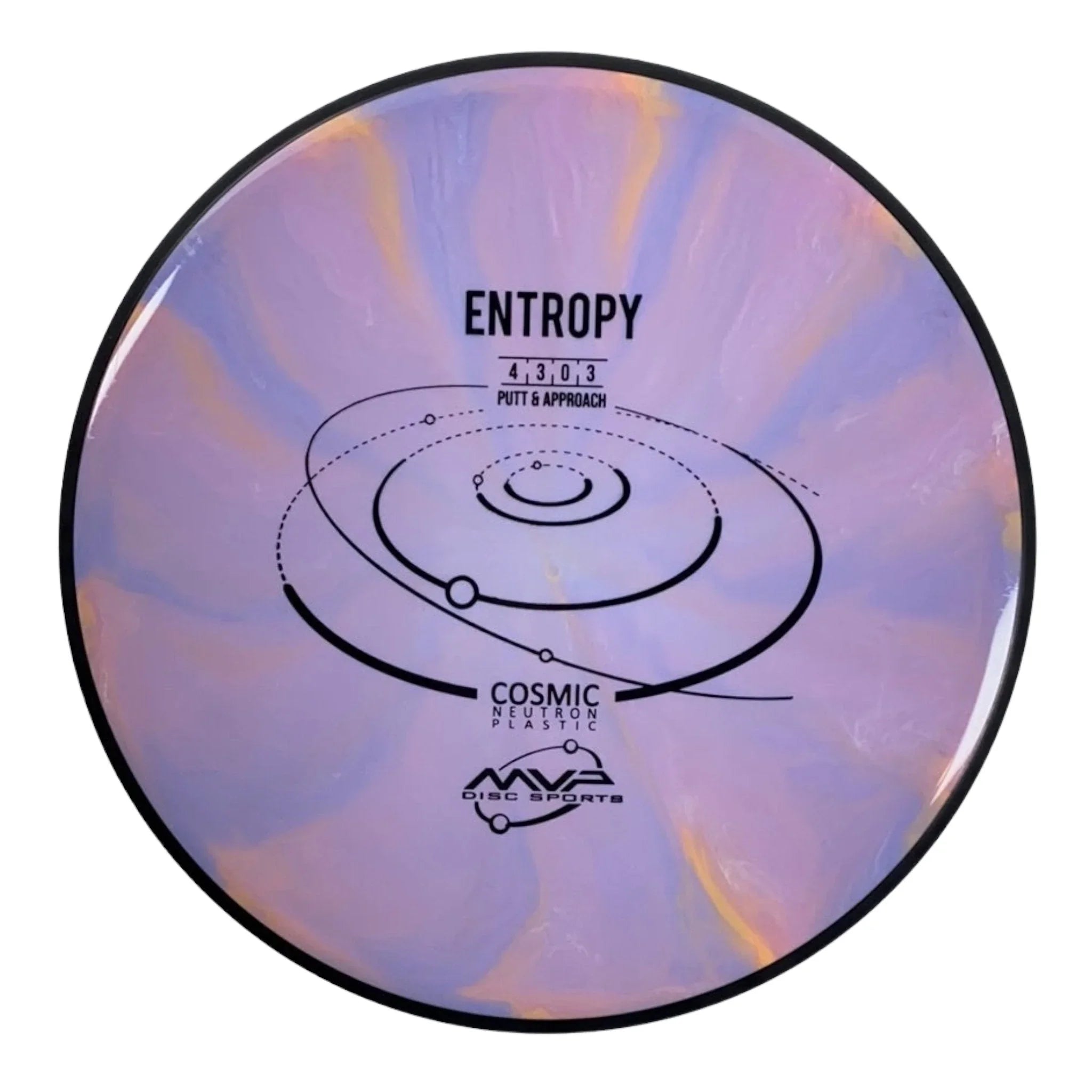 MVP Disc Sports Entropy | Cosmic Neutron | Purple 175g Disc Golf