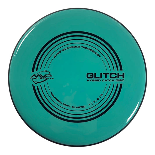MVP Disc Sports Glitch | Neutron Soft | Green/Black 144-152g Disc Golf