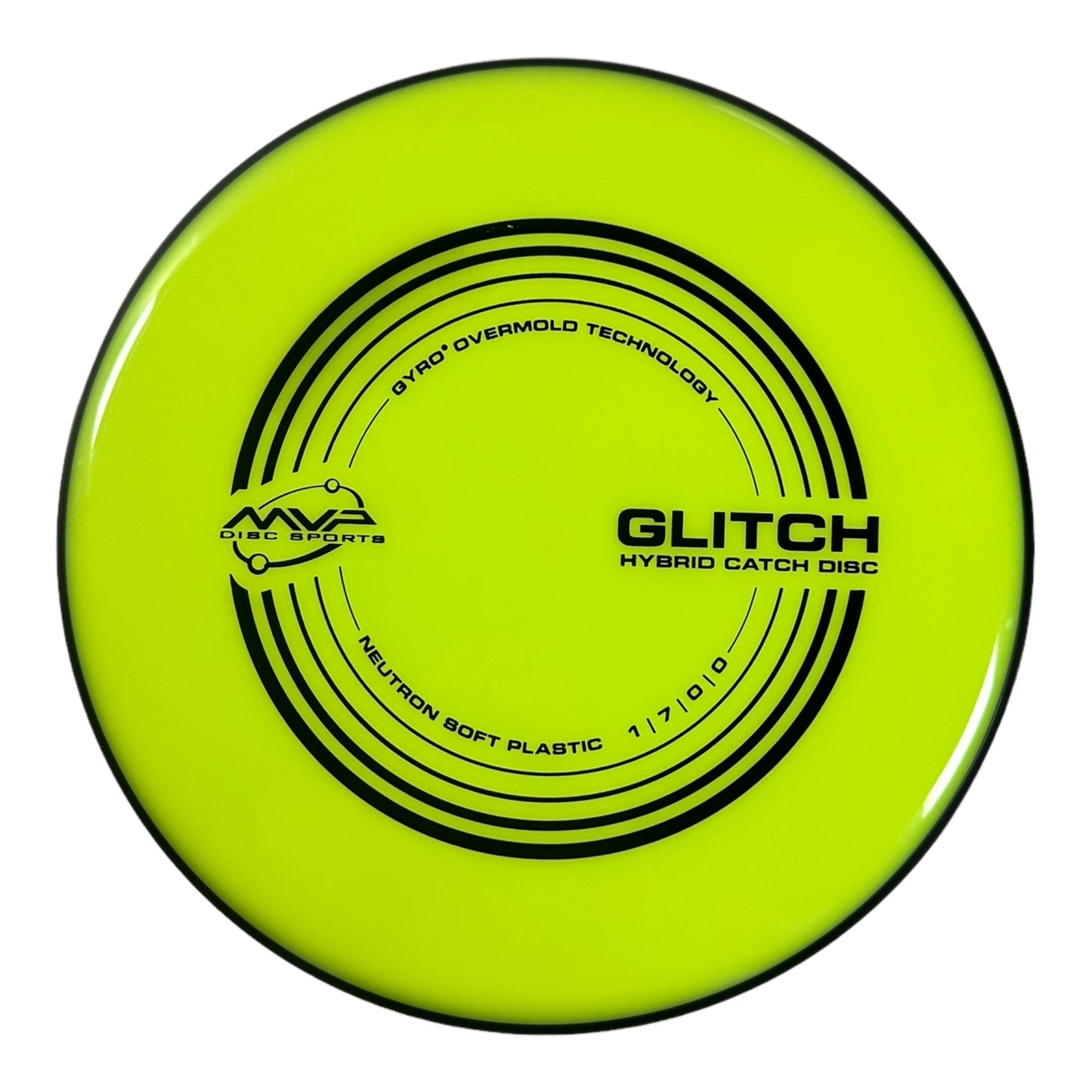MVP Disc Sports Glitch | Neutron Soft | Green/Black 152-153g Disc Golf