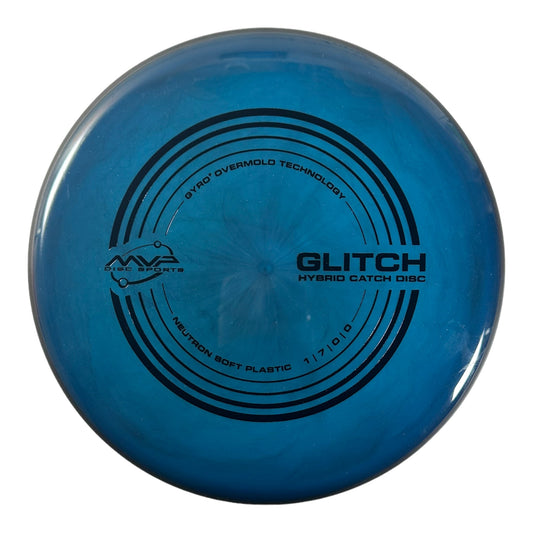 MVP Disc Sports Glitch | Neutron Soft | Navy/Black 151g Disc Golf