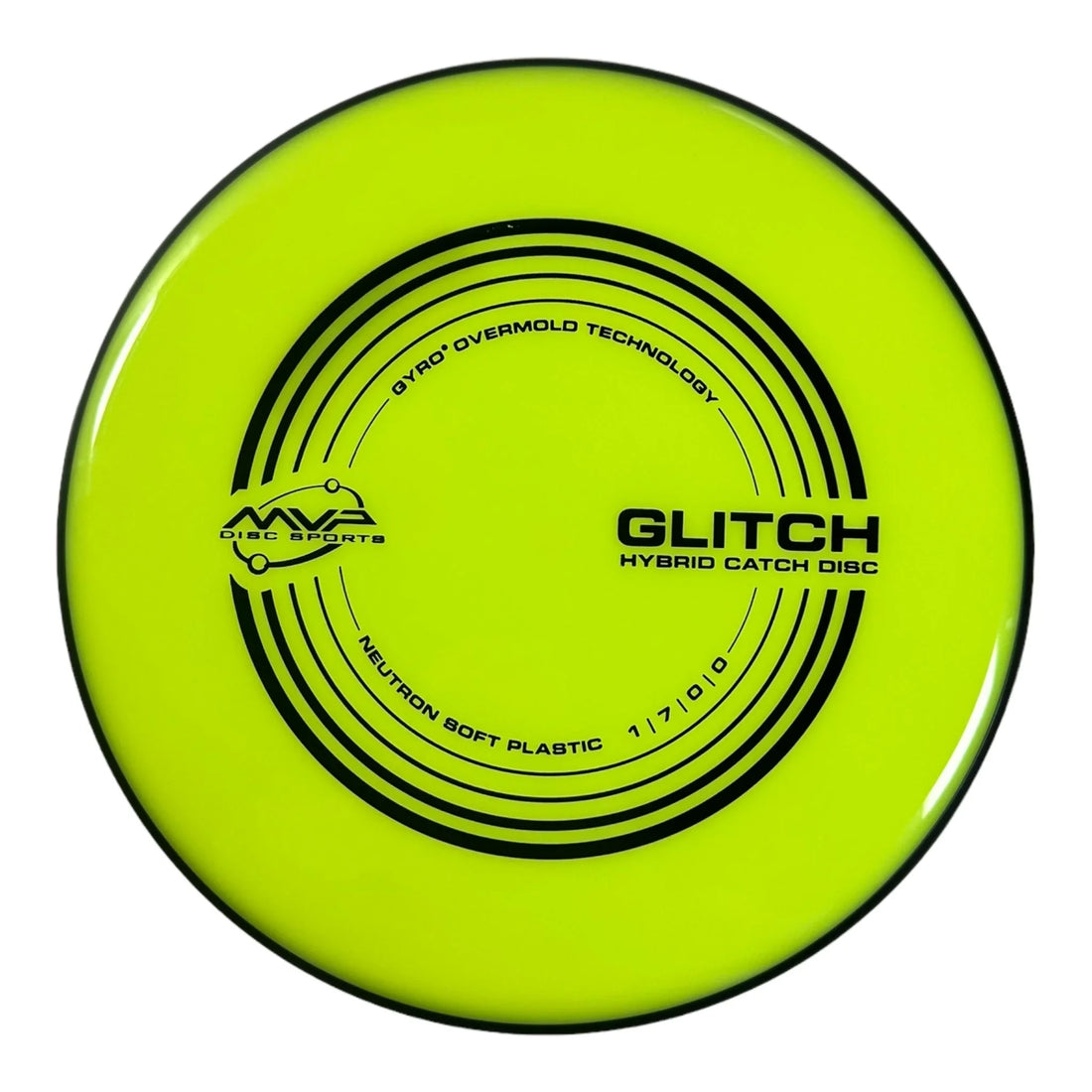 MVP Disc Sports Glitch | Neutron Soft | Green/Black 152 - 153g Disc Golf