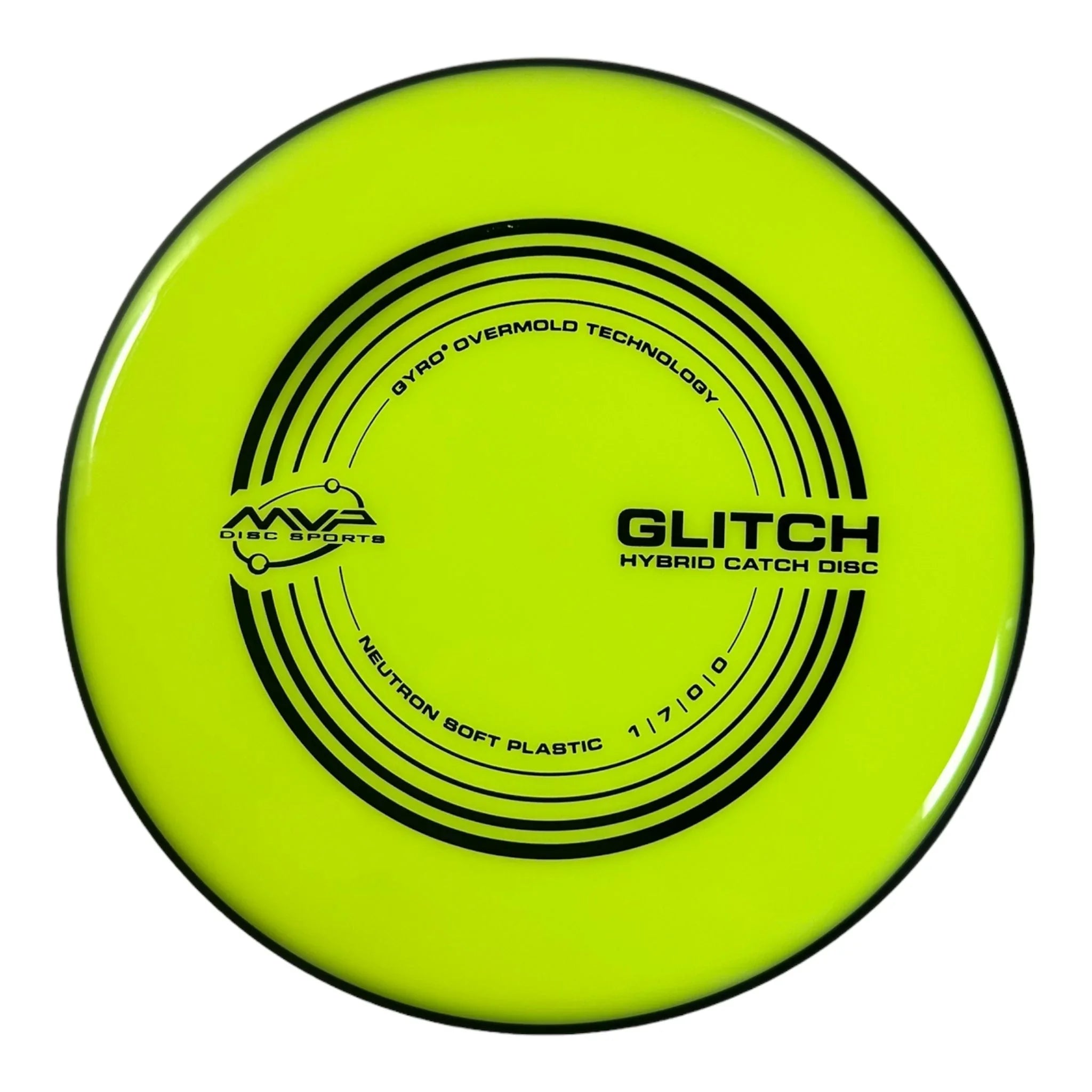 MVP Disc Sports Glitch | Neutron Soft | Green/Black 152 - 153g Disc Golf