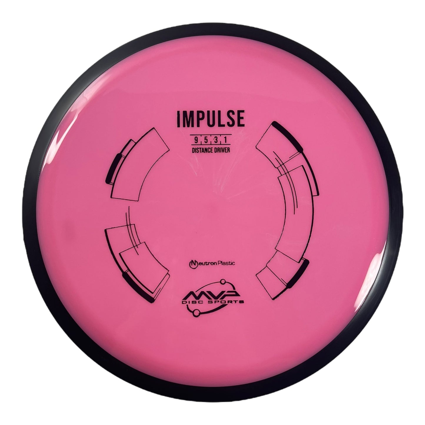 MVP Disc Sports Impulse | Neutron | Pink 168g Disc Golf