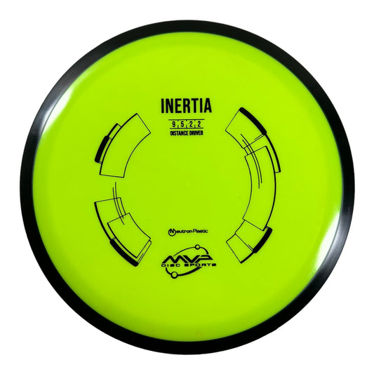 MVP Disc Sports Inertia | Neutron | Green/Black 172g Disc Golf