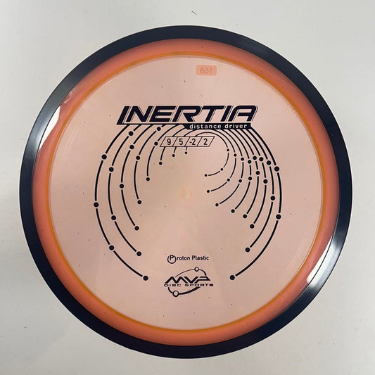 MVP Disc Sports Inertia | Proton | Pink/Black 168g Disc Golf