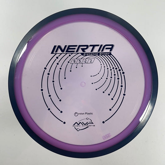 MVP Disc Sports Inertia | Proton | Purple/Black 175g Disc Golf