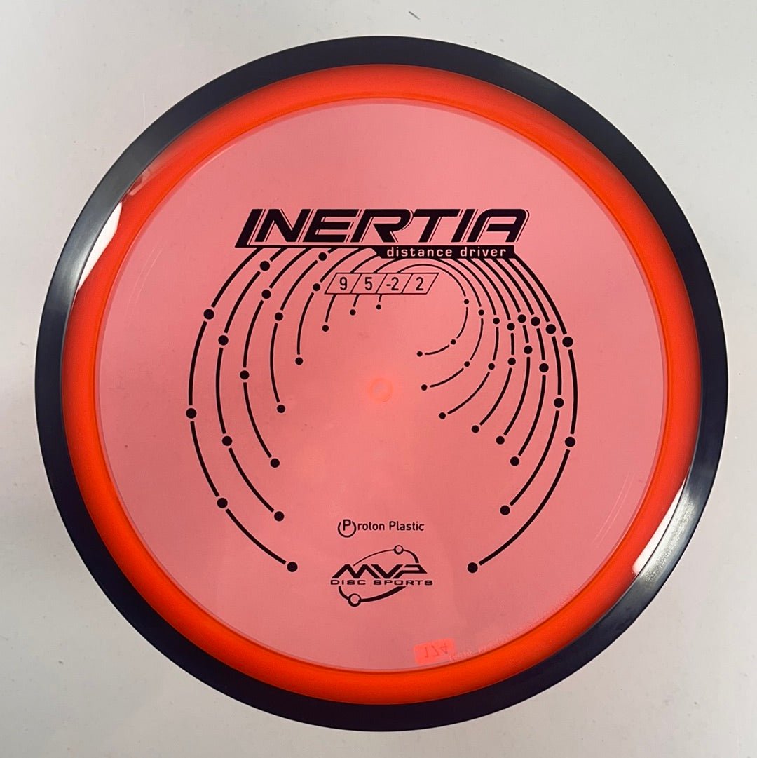 MVP Disc Sports Inertia | Proton | Red/Black 174g Disc Golf