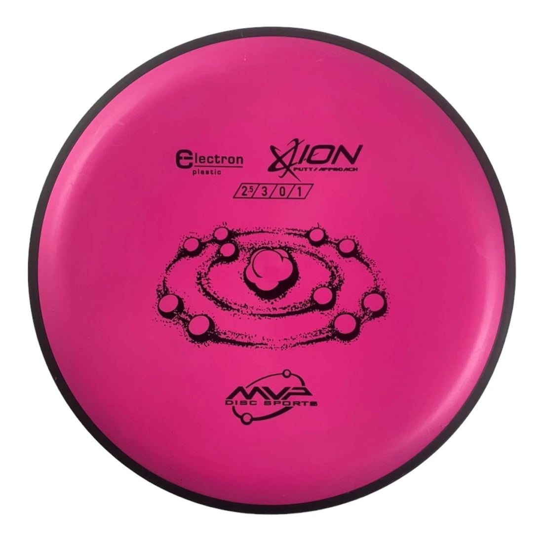 MVP Disc Sports Ion | Electron | Pink/Black 169g Disc Golf