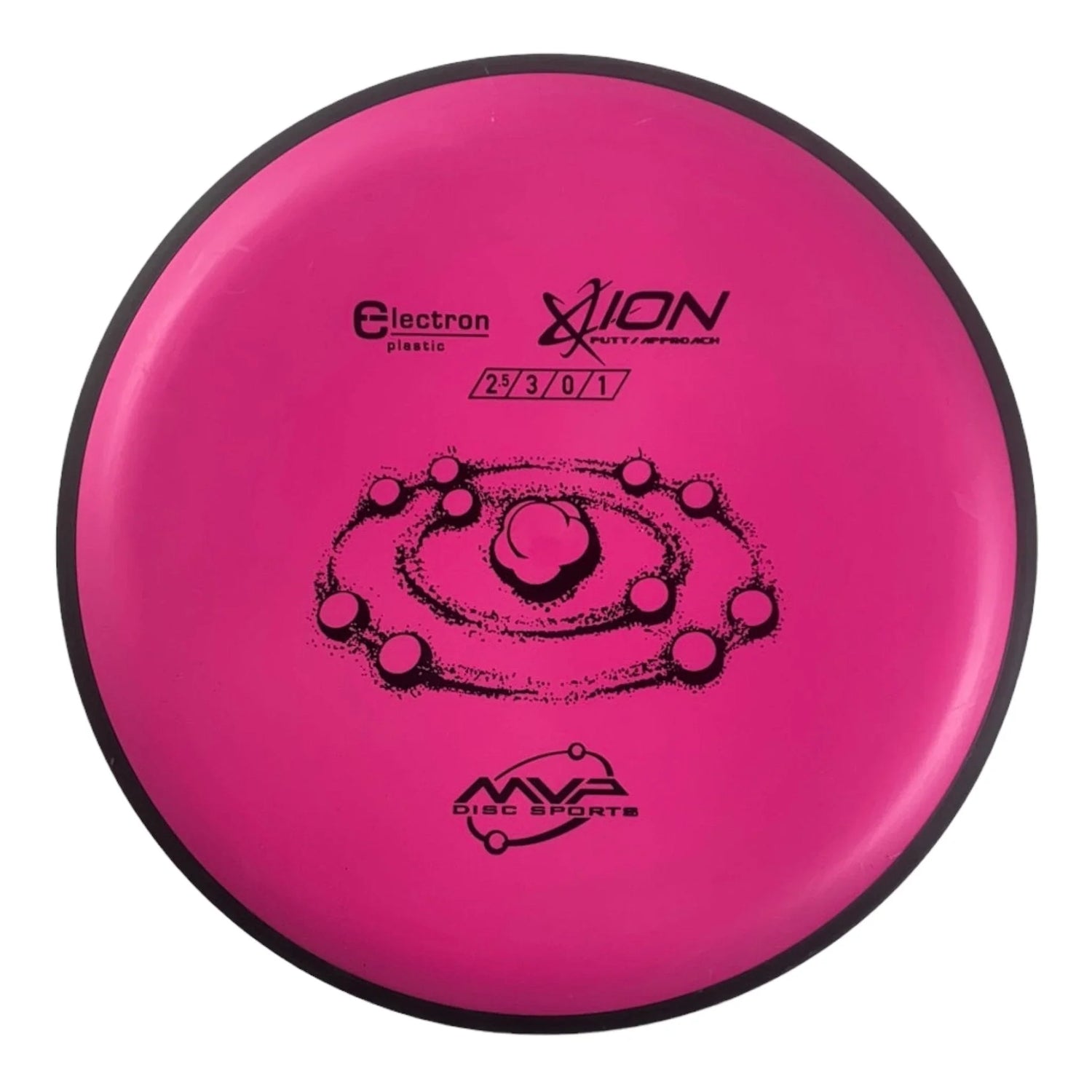 MVP Disc Sports Ion | Electron | Pink/Black 169g Disc Golf