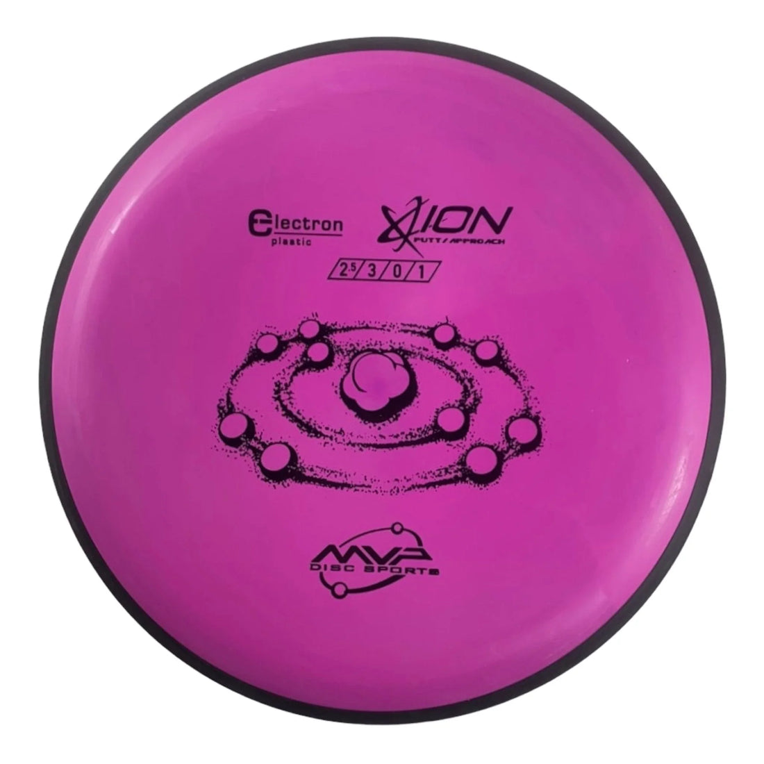 MVP Disc Sports Ion | Electron | Purple/Black 174g Disc Golf