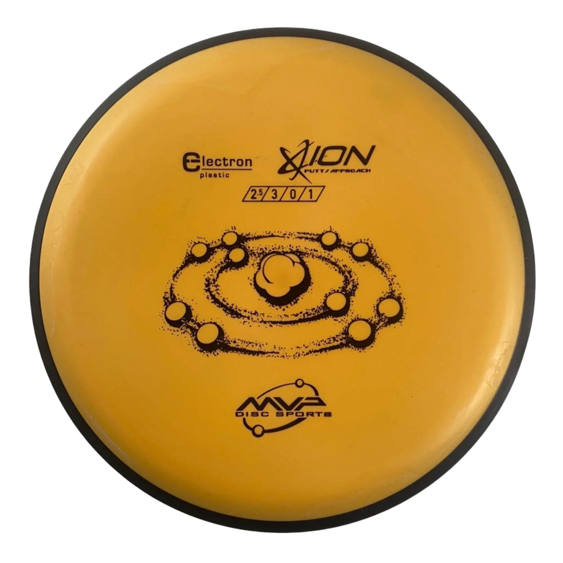 MVP Disc Sports Ion | Electron | Yellow/Black 167g Disc Golf
